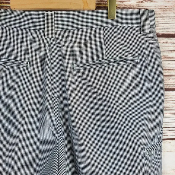 Pro Tour Cool Play Mens 36x10 Black/White Houndstooth Golf Shorts           #121 - Picture 8 of 12